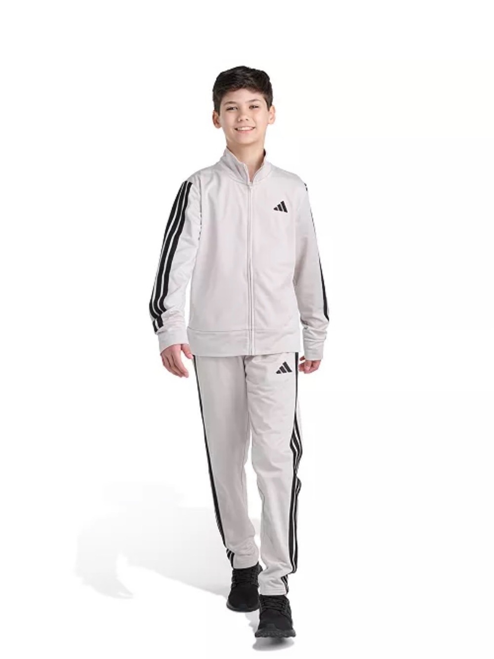 Adidas Boys' Size 8 Regular Fit Jacket and Pants, 2-Piece Set- Used